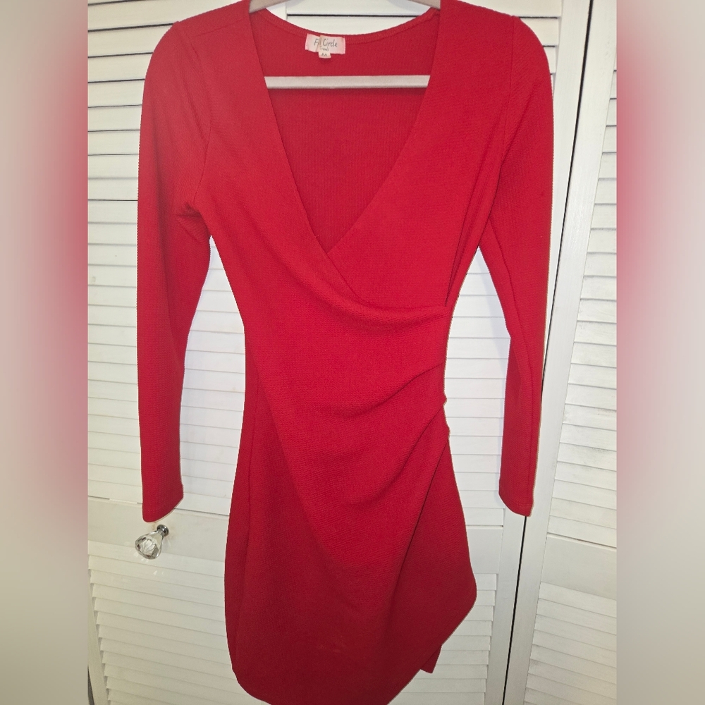 Elegant Perfect  Red Dress Body Con